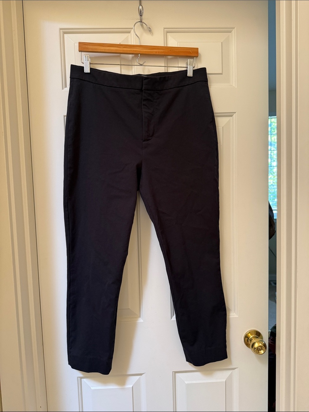 Everlane Women’s Black Bi-stretch Work Pant - size 12